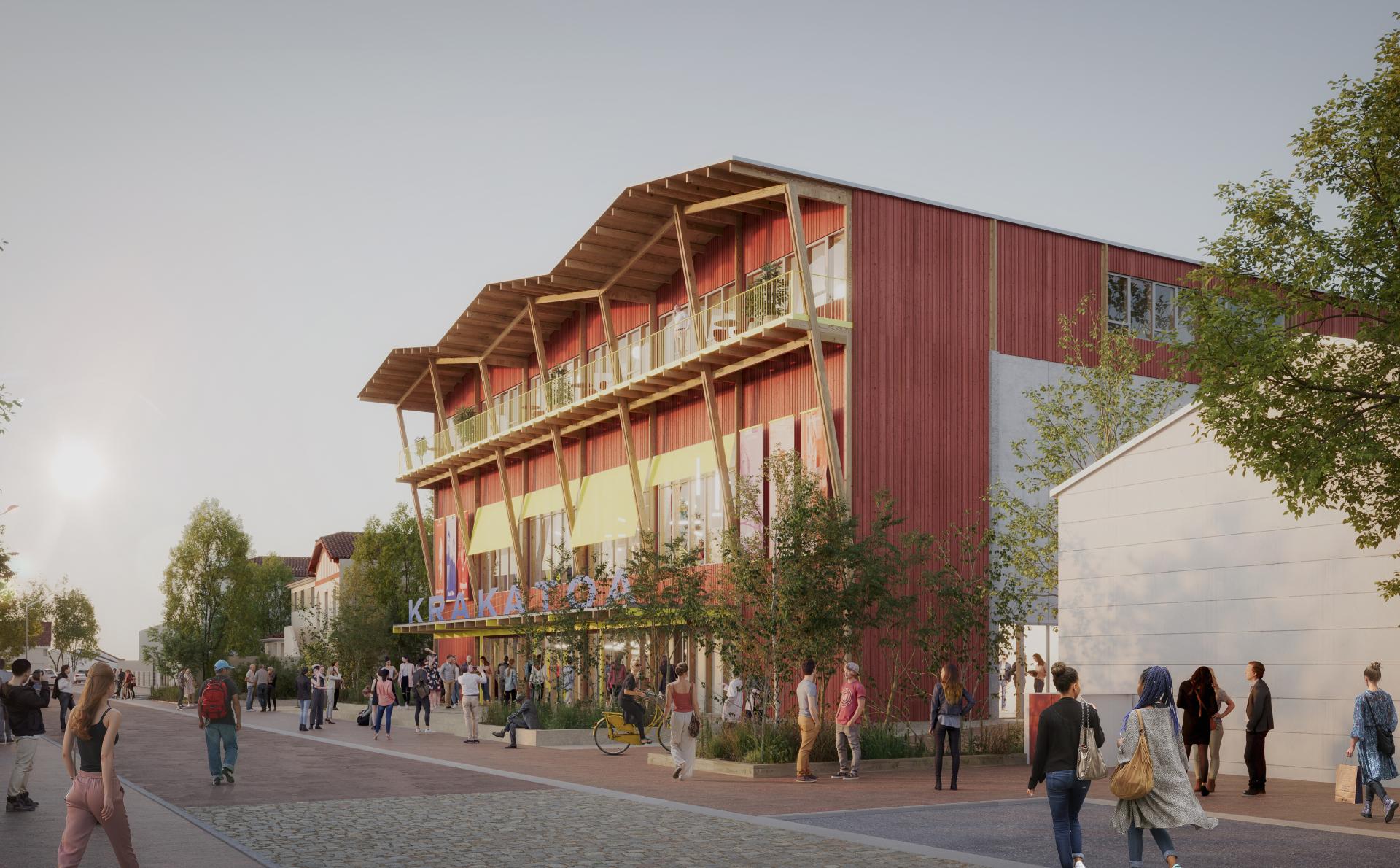 Salle de concert du Krakatoa