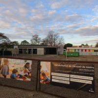 Réhabilitation de l'accueil de loisirs en cours